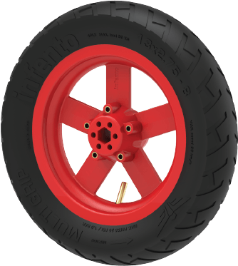 8 inch driven wheel