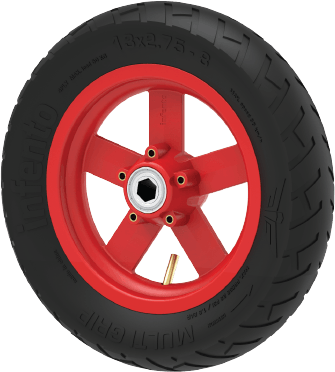 8 inch free spinning wheel