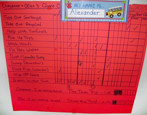 Alexader's checkmarks photo
