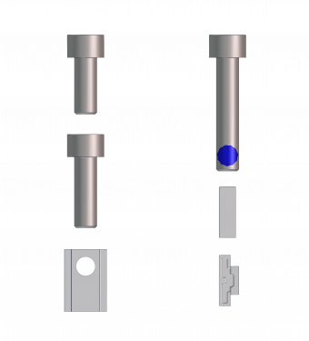 Connectors to Infento System Fasteners Set - 1.0