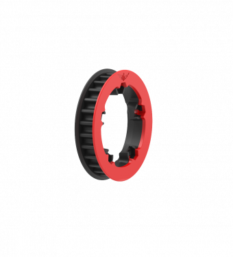 Toothed Belt Pulley 26T + Protection ring
